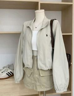 대학생 스타일, Korean Outfit Street Styles, Pakaian Feminin, Everyday Fashion Outfits, Casual Day Outfits, Mode Ootd, Mein Style, Mode Streetwear, Casual Style Outfits