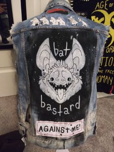 Punk Tumblr, Afro Punk Fashion, Patch Pants, Horror Punk, Punk Jackets, Punk Patches, Tramp Stamp, Battle Jacket