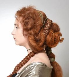 Character Hair, Historical Hairstyles, Medieval Hairstyles, 얼굴 드로잉, Beauty Makeup Tips, Historical Fashion, Cortes De Cabello Corto