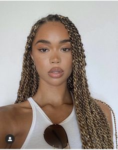 Curly Hair Vacation Styles, Black Hairstyles Women, Natural Hair Big Chop, Long Braided Ponytail, Blonde Braids, Box Braids Hairstyles For Black Women, School Hair, Cute Box Braids Hairstyles, Braids Hairstyles Pictures