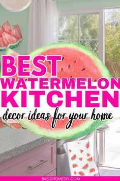 the best watermelon kitchen decor ideas for your home