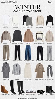 How To Style In Winter, Nyc Winter Capsule Wardrobe, Modest Winter Capsule Wardrobe, Womens Winter Capsule Wardrobe, Style For Winter For Women, Winter Wardrobe Essentials 2023, Winter Basics Wardrobe 2023, Basic Winter Wardrobe Essentials, Capsule Winter Wardrobe 2024