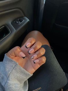 Black Nail, Nail Polish, Acrylic Nails, Trending Nail Colors, Nail Colors And Designs, Trending Nail, Cozy Winter, Nail Color, Nail Colors