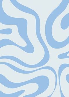 an abstract blue and white background with wavy lines