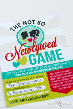 the not so newlywed game