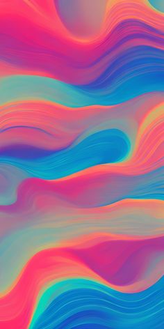 an abstract background with multicolored waves