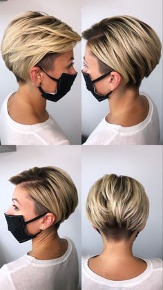 Κούρεμα Bob, Vlasové Trendy, Short Hair Undercut, Edgy Short Hair, Curly Hair Women