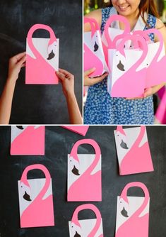 Diy Party Bags, Favor Bags Diy, Baby Shower Girl Diy, Baby Shower Favors Diy, Baby Shower Gift Bags