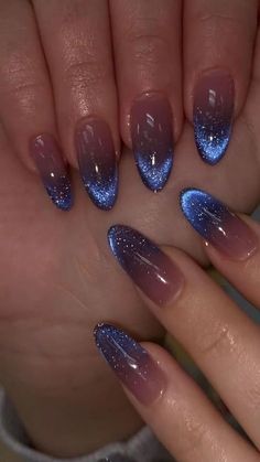 Nail Swag, Unghie Sfumate, Cat Eye Nails, Pretty Gel Nails, Nagel Inspo, Stylish Nails Art, Funky Nails, روتين العناية بالبشرة, Fancy Nails