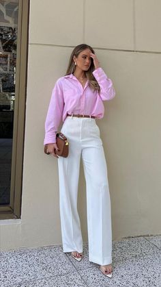 Elegantes Outfit Damen, Smart Casual Women Outfits, Modest Casual Outfits, Populaire Outfits, Chique Outfits, Business Casual Outfits For Work, Corporate Outfits, Elegante Casual