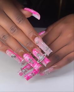 Gel Nail Light, Cute Pink Nails, Acrylic Toe Nails, Acrylic Nail Set, Dope Nail Designs