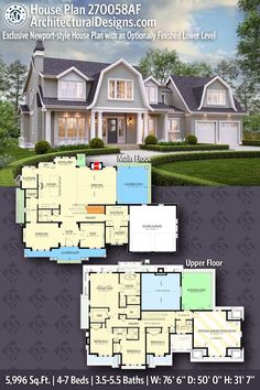 the floor plan for this house is very large and has lots of room to put in it