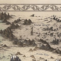 Full color map of the Wheel of Time world from Robert Jordan. Croquis, Wheel Of Time Map, Map Sketch, Fantasy Map Making, The Wheel Of Time, Dnd World Map, Robert Jordan, Wheel Of Time