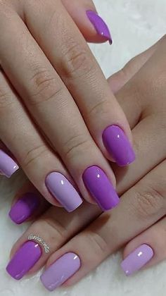 Nail Nail Designs, Acrylic Nails Ideas, Summer Nails Art, Nail Art Inspo, Designs Nail Art, Lilac Nails, Nails Art Ideas, Marketing Facebook