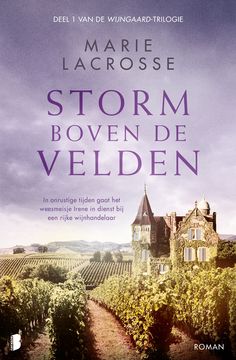 the cover of storm, boven de velden by marie lacrose