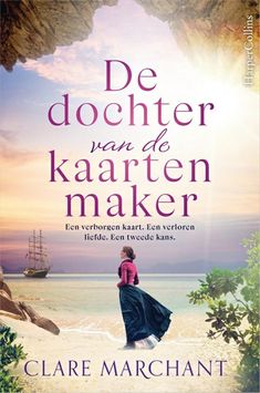 a book cover with a woman standing on the beach