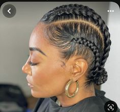 Black Cornrow Hairstyles, Quick Natural Hair Styles, Protective Hairstyles For Natural Hair, Haute Hair, Curly Hair Styles Easy, Braided Cornrow Hairstyles, Natural Hair Styles For Black Women, Cornrow Hairstyles, Natural Hair Inspiration