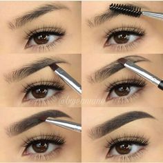 Sulam Alis, Brow Tutorial, Eyebrow Makeup Tips, Heavy Makeup