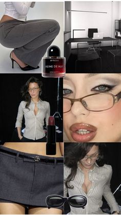 office siren aesthetic Office Siren Midsize, Dressing For Revenge Aesthetic, Office Siren Glasses Aesthetic, Siren Office Core, Office Siren Aesthetic Moodboard, Office Siren Outfits Aesthetic, Office Siren Clothes, 90s Office Siren, Y2k Corporate Aesthetic