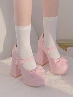 ♡ Rumored Sweetheart ♡ - High Heels Παπούτσια Nike Free, Dr Shoes, Cute Shoes Heels, Kawaii Shoes, Pretty Princess, Fancy Shoes, Cute Heels, Girly Shoes, Aesthetic Shoes