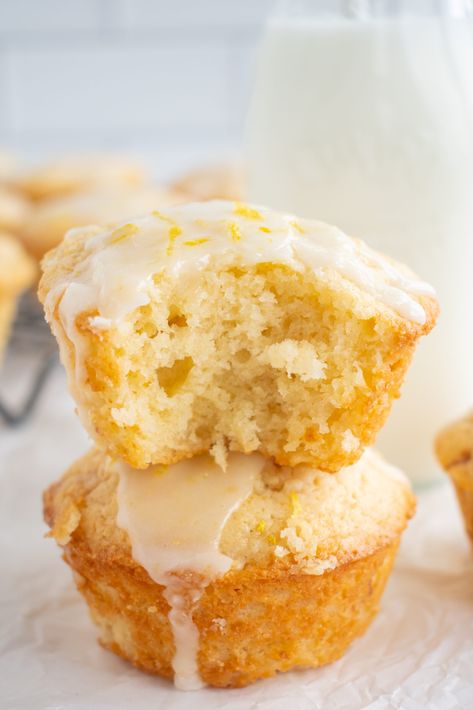 Lemon Loaf Muffins - Make the Best of Everything Lemon Loaf Muffins, Mini Lemon Loaf, Starbucks Iced Lemon Loaf, Panera Strawberry Poppyseed Salad, Iced Lemon Loaf, Easy Lemon Loaf, Cream Cheese Mints Recipe, Starbucks Lemon Loaf, Lemon Loaf Recipe