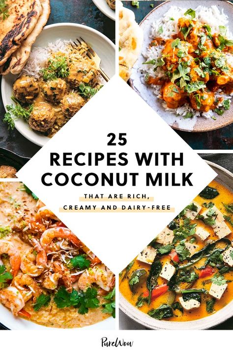 Essen, Recipes With Coconut Milk, Recipes Using Coconut Milk, Recipes With Coconut, Keto Chicken Recipes, Coconut Milk Recipes, Dairy Free Dinner, Insta Pot, Coconut Recipes