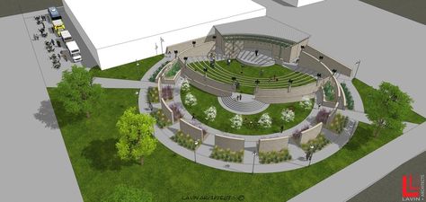 Amphitheatre Architecture, Outdoor Amphitheater Design, Amphitheatre Design, Amphitheater Design, Amphitheater Architecture, Outdoor Amphitheater, Badshahi Mosque, Tiered Seating, Historic Theater