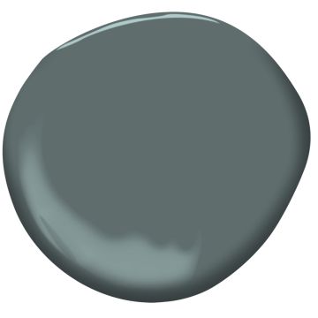 Kendall Charcoal Benjamin Moore, Charcoal Exterior, Kendall Gray, Hallway Accent, Moore Kitchen, Charcoal Kitchen, Kendall Charcoal, Upstairs Hallway, Cabinet Paint Colors