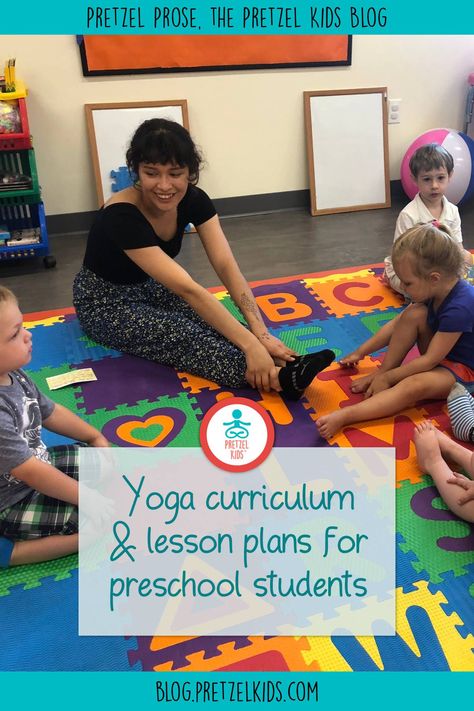 Yoga For Preschool, Yoga Day Activity For Kids, Yoga For Preschoolers, Kids Yoga Themes, Lesson Plans For Preschool, Preschool Yoga, Kid Yoga, Kid Yoga Lesson Plans, Kids Yoga Classes