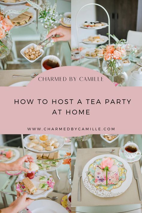 Host Afternoon Tea, Tea Party To Do List, Home Tea Party Ideas, Tea Party Place Setting Ideas, Backyard High Tea, Hosting A High Tea Party, High Tea Diy Decorations, English Brunch Party, Ladies Afternoon Tea Party