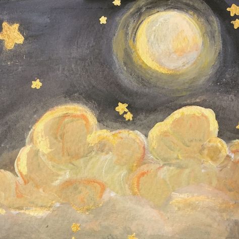 Art, Stars, Yellow