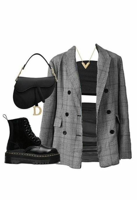 Follow me for more ❤️‍🔥 #fashion #outfit #outfitideas #outfitstyle #cool #dress #dressing #awesome #aesthetic #soft Black Outfit Party, Vestiti Edgy, Populaire Outfits, Jean Jacket Outfits, 여름 스타일, Mode Kpop, Outfit Trends, Modieuze Outfits, Elegantes Outfit