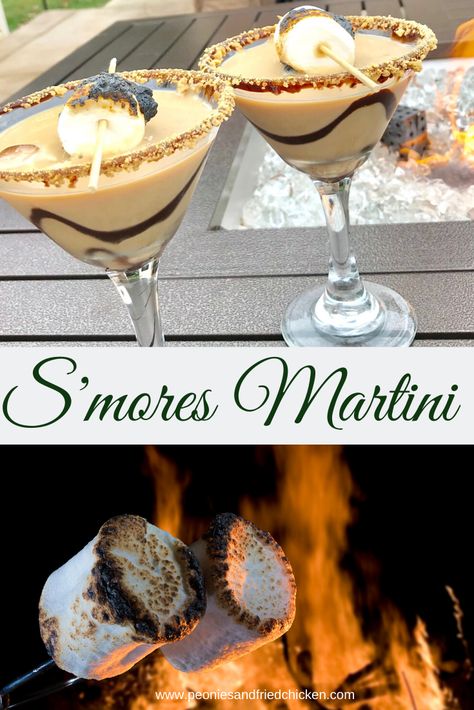 Fireside Cocktails, Wedding Cake Martini, Liqueur Cocktails, Marshmallow Vodka, Yummy Cocktails, Martini Ingredients, Mix Drinks, Cocktails To Try, Liquor Drinks