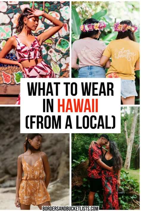 9 BEST Outfits for Your Hawaii Getaway - Borders & Bucket Lists Hawaii outfits, outfits for Hawaii, what to wear in Hawaii, clothes for Hawaii, Hawaii packing list, Hawaii vacation outfits, Hawaii outfits ideas, Hawaii outfits women, Hawaii outfits party, Hawaii clothes, outfits for Hawaii vacation, outfits for Hawaii plus size, outfits for Hawaii men, outfits for Hawaii themed party, Hawaii aesthetic, Hawaii life, things to do in Hawaii, Hawaii hike outfit, Hawaii swimsuit #hawaii #ootd Women’s Hawaiian Outfit, Hawaiian Trip Outfits, Luau Outfits Hawaii, What To Pack Hawaii Vacation, Outfits For Kauai Hawaii, Maui Hawaii Outfits What To Wear, Kauai Vacation Outfits, Hawaiian Looks For Women, Laui Outfit