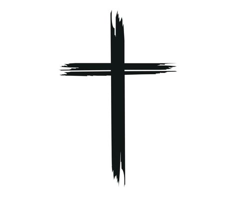 Cross Sillouhette, Cruz Vector, Black Cross Tattoos, Cross Images, Cross Icon, Draw Tattoo, Cross Silhouette, Cross Drawing, Cross Graphic