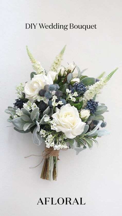 Bouquet Fake Flowers, Wedding Bouquet Fake Flowers, Artificial Flower Wedding Bouquets, Hand Bouquet Wedding, Simple Wedding Bouquets, Fake Flower Bouquet, Diy Bridal Bouquet, Wedding Boquet, Wedding Flowers Bridal Bouquets