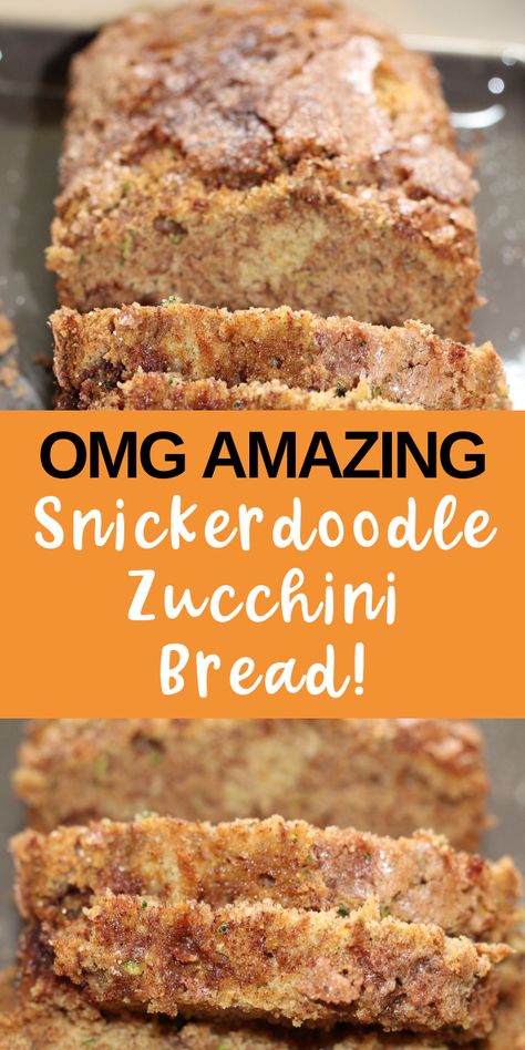 Snickerdoodle Zucchini Bread, Snickerdoodle Bread, Zucchini Recipes Dessert, Zucchini Bread Recipe, Cozy Life, Desserts Keto, Zuchinni Recipes, Zucchini Bread Recipes, Bread Recipes Sweet