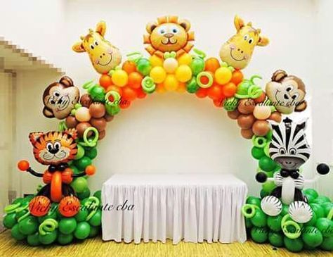 [PaidLink] 61 Perfect Safari Birthday Party Decorations Decorating Ideas Tips You'll Be Surprised By Immediately #safaribirthdaypartydecorationsdecoratingideas Baby Shower Ideas Safari, Tropisk Fest, Safari Birthday Party Decorations, Jungle Theme Birthday Party, Baby Shower Safari Theme, Wild Birthday Party, Jungle Theme Parties, Safari Theme Birthday, Jungle Theme Birthday