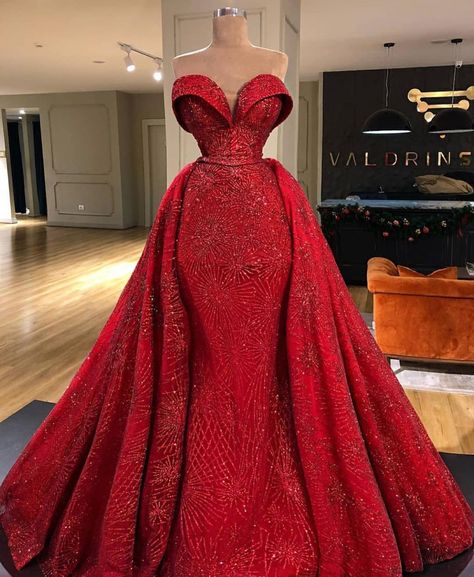 Modest Evening Gowns, Red Prom Dress Long, Dress Long Prom, Red Lace Prom Dress, Prom Dresses Long Lace, Prom Dress Long, Prom Girl Dresses, African Wedding Dress, Red Wedding Dresses