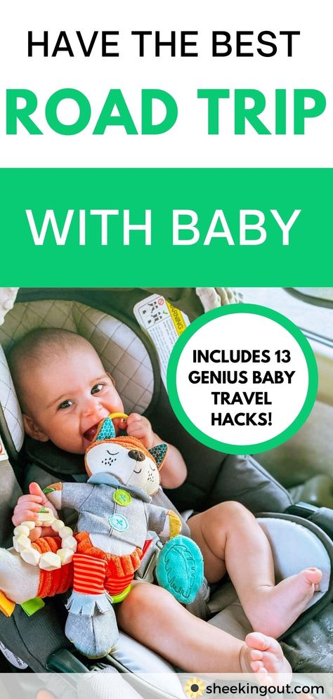 Want to find out how I went on a 776 mile-long road trip with my 4-month-old baby? Here I go over 13 baby travel hacks and tips I used when traveling with my baby long-distance in a car that will allow you to have an epic road trip. baby travel hacks // baby travel tips // baby adventure // traveling with baby // travel with kids // travel with kids in car road trips #babytravelhacks, #babytraveltips, #babyadventure, #travelingwithbaby, #travelwithkids, #travelwithkidsincarroadtrips Baby Travel Hacks, Road Trip With Baby, Baby Road Trip, Baby Packing List, Montana Trip, 5 Month Old Baby, Long Car Trips, 4 Month Old Baby, Trip Activities