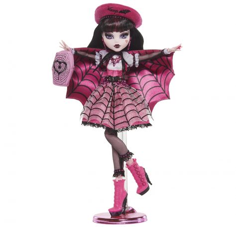 Monster High Haunt Couture Draculaura collector doll Couture, Draculaura G3, New Monster High Dolls, Haunt Couture, Mh Dolls, Original Monster, Arte Monster High, Black Color Palette, Moster High