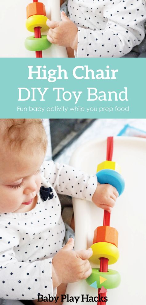 Baby High Chair Activities, High Chair Toys, High Chair Sensory Play 6 Months, High Chair Sensory Play, High Chair Activities For One Year Olds, High Chair Play Ideas, High Chair Activities For 9 Month Old, Diy Baby Toys 9-12 Months, High Chair Activities