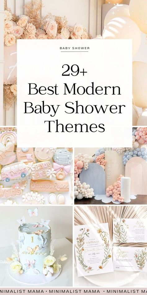 Searching for cute baby shower themes for 2024? These totally girly baby shower themes are all beautiful, modern, elegant and classy! If you're tired of hunting for unique baby shower themes, we've got all the inspo you need - from baby shower cakes, cookies, invitations, decorations and more - *these* are the baby girl shower themes I'm obsessing over! Girly Baby Shower Themes, Cute Baby Shower Themes, Sophisticated Baby Shower, Modern Baby Shower Themes, Fancy Baby Shower, Décoration Baby Shower, Popular Baby Shower Themes, Gender Neutral Baby Shower Themes, Luxury Baby Shower