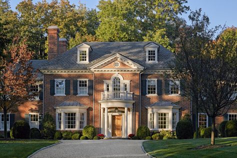 Gallery of 2016 Brick in Architecture Award Winners Announced - 12 Old Money Brick House, Georgian Revival Homes, Preppy Pinterest, Georgian Revival, Modern Georgian, Georgian Style Homes, Georgian Architecture, Brick Exterior House, Georgian Homes