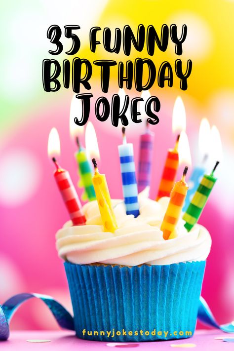 Birthdays will never be birthdays without good plausible laughs! Crack up some funny jokes that even the grumpiest birthday celebrant would have the happiest birthday ever. We got you! #humor #laughterisgoodforthesoul #positive #happy #smile #jokes #jokesdaily #birthday #birthdayvibes #fun #funny #laugh #funnyjokes #jokesoftheday #funnyjokestoday Funny Birthday Jokes For Men, Old Jokes Birthday, Funny Birthday Jokes For Friends, Happy Birthday Jokes Funny, Birthday Jokes For Friends, Funny Birthday Rhymes, Birthday Jokes Humor, Birthday Jokes For Men, Birthday Dad Jokes