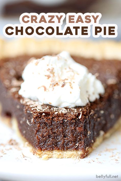 Baked Chocolate Pie Recipe, Easy Pie Filling 3 Ingredients, Easy Pie 3 Ingredients, Easy Pie Recipes 4 Ingredients, Baked Chocolate Pie, Milk Chocolate Pie Recipe, Chocolate Pie Easy, French Coconut Pie, Easy Chocolate Pie