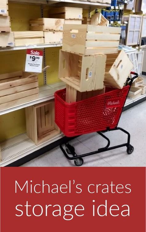 Stacked Crates Decor Display Ideas, Wood Bins Diy, Crates As Kitchen Cabinets, Wooden Crate Toy Storage Ideas, Upcycling, Crates For Shoe Storage, Crate Storage Wall, Using Crates For Shelves, Using Crates For Storage