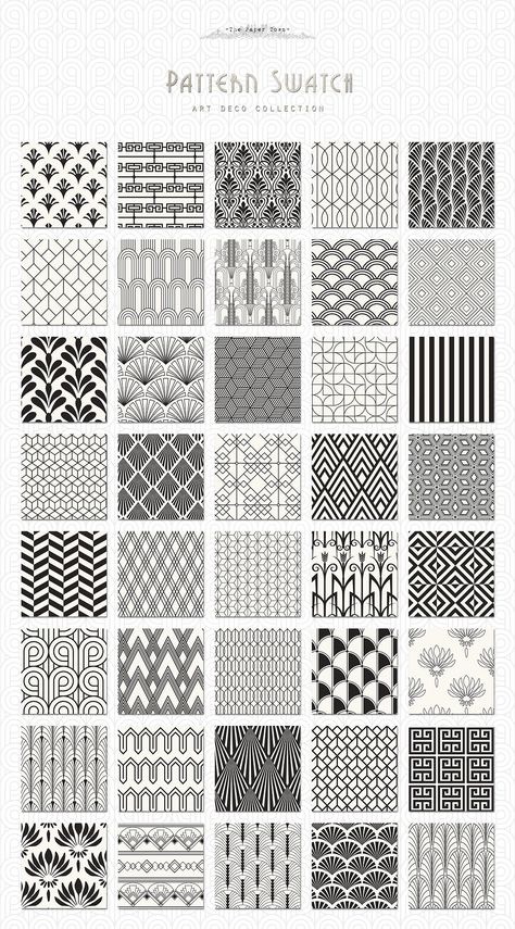 Art Deco Desen, Zantangle Art, 20s Art, Motif Art Deco, Paper Towns, Hemma Diy, Art Deco Patterns, Zentangle Designs, Mandala Design Pattern