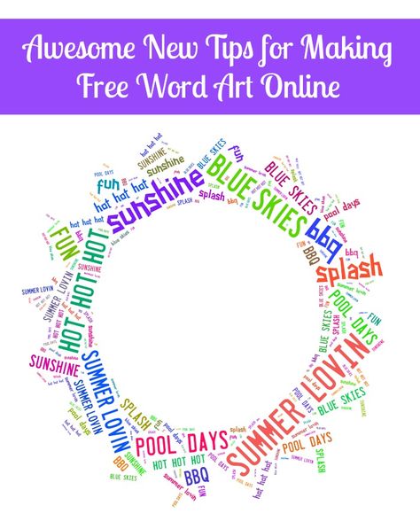 Free Shaped Word Art Online! Come check out more great tips for using Tagxedo, including making phrases and uploading your own images! {The Love Nerds} #freewordart #subwayart Word Art Online, Free Word Art, Word Cloud Art, Printable Ephemera, Free Shapes, Free Word, Instructional Design, Word Cloud, Healthy Cat Treats