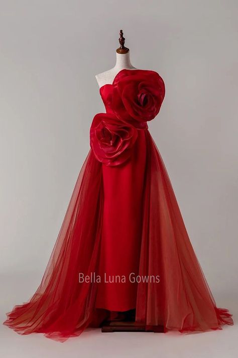 VIPWS715 Couture, Red Gown Ball, Bar In Home, Architecture Cake, Red Wedding Gowns, Drag Queen Outfits, Rose Gown, Burgundy Homecoming Dresses, Gowns Dresses Elegant